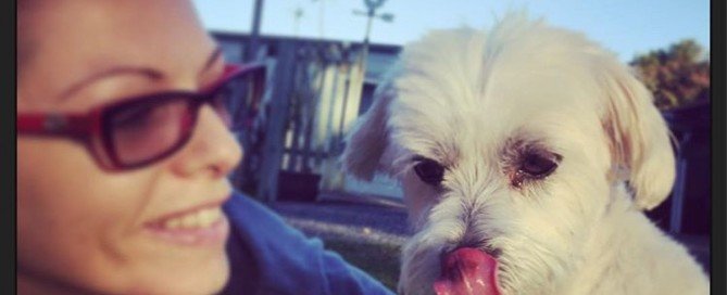 Sasha and her big tongue!